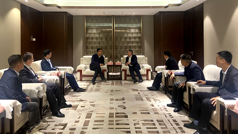 公司黨委書(shū)記、董事長(zhǎng)錢(qián)申春拜訪(fǎng)蕪湖市委副書(shū)記、市長(zhǎng)寧波2